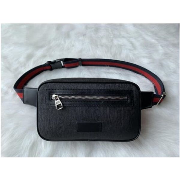 

2020 sale new men women leather sport fanny pack belly waist bum bag fitness running belt jogging pouch back grid bags waist bags