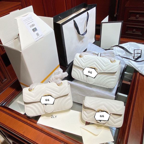 

double g leather marmon bag for women's advanced feeling zly bags handbag women luxurys bags