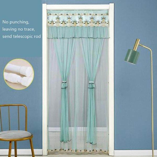 

curtain & drapes summer insect bug curtains net automatic closing door screen kitchen anti-mosquito mesh for tulle