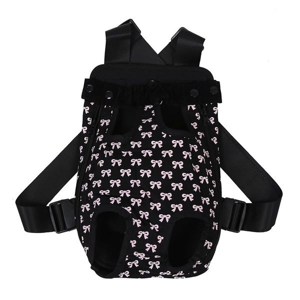 

backpack exchange carrier pouch black washable dog cat home m