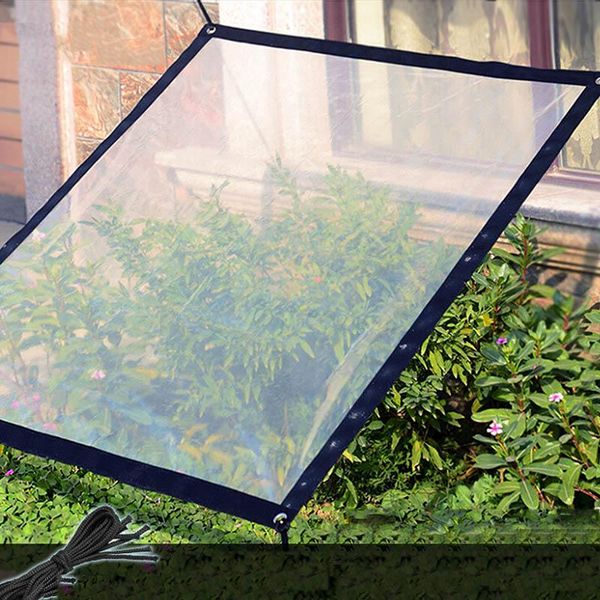 

shade 1pc transparent tarpaulin film canopy bird proof windshield succulent garden rainproof tool insulation shed cloth anti ing