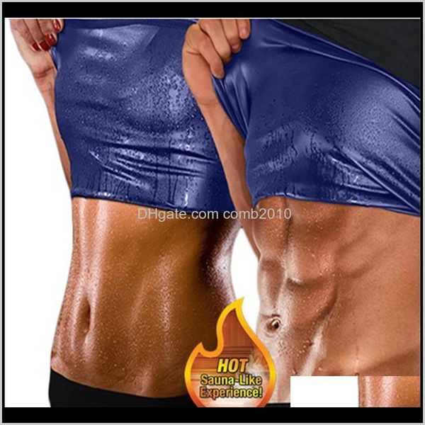 Kadın erkek termo gömlek ter sauna tank üstleri gövde şekillendiricileri bel eğitmeni zayıflama yelek fitness shapewear modelleme kemeri klspv sdeen