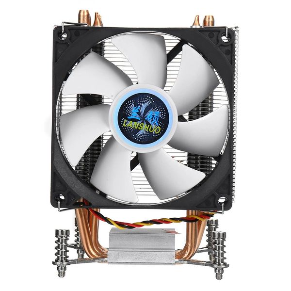 CPU Refrigerador 4 Cobre Heatpipe 90mm 3Pin Fan refrigerar Heatsink Radiador para Intel LGA 2011 x79 x99 299