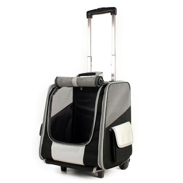 

cat carriers,crates & houses pet bag trolley dog backpack out shoulder box case double wheel carrier