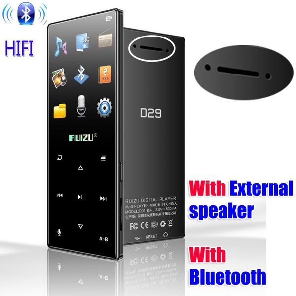 

& mp4 players est original ruizu d29 sport mp3 player 8gb with 1.8 in screen support fm,recording,,clock,pedometer external speaker