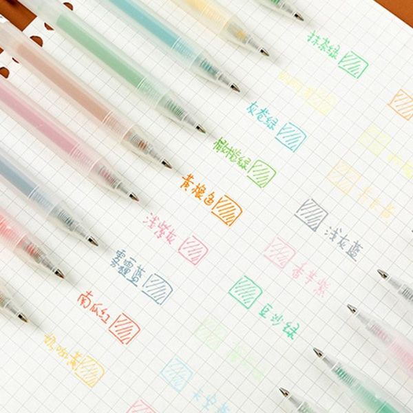 

colors 0.5mm gel pen colored art markers for drawing painting watercolor stationery school supplies pens