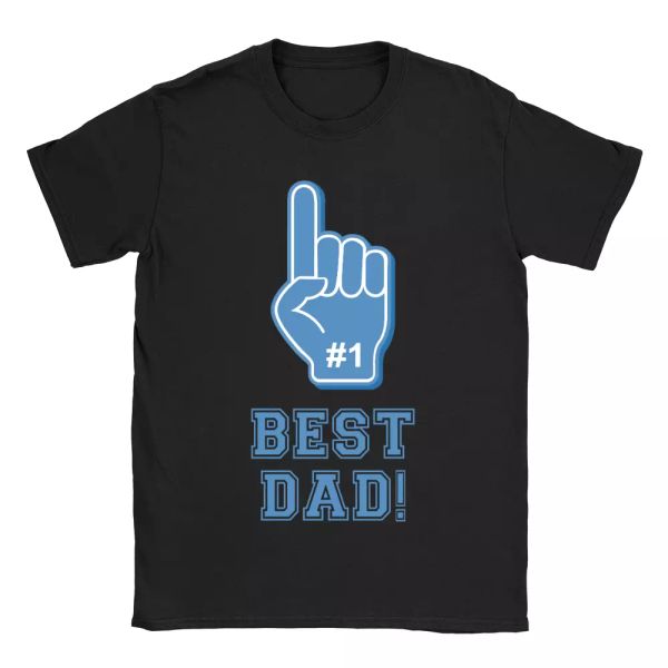 

number 1 dad mens t-shirt father's day birthday gift for dad, White;black