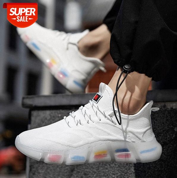 

casual men's sports shoes rice flower sole running mesh breathable #gs5p