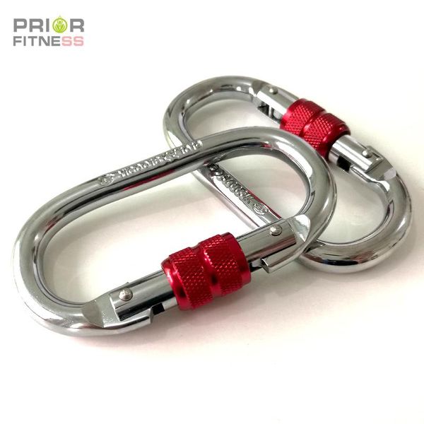 

yoga accessories 25kn professional safety master lock d buckle climb carabiner rock climbing equipment outdoor cords, slings and webbing