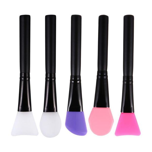 

5pcs practical silicone face mask brush facial beauty set eyelash curler