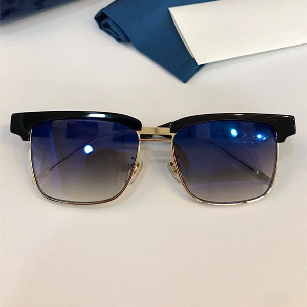 

with with sunglasses popular come for case and women vintage fashion meta frame square classic quality uv 0603 men protection sungl ipdq, White;black