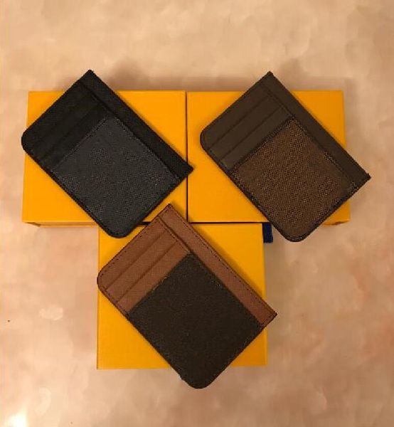 

wholesale men and women fashion wallets & holders classic brown flower checkered black plaid casual credit card id leather ultra slim wallet, Brown;gray