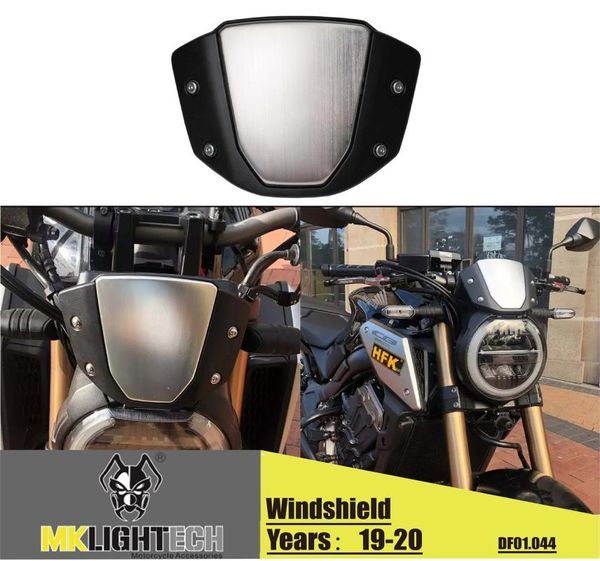 

motorcycle windshield mkl ightech for cb1000r cb 1000r 1000 r 2021 front windscreen visor wind deflector