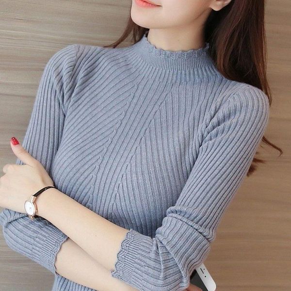 

women's sweaters 2021 autumn quality sweater korean-style pullover, White;black