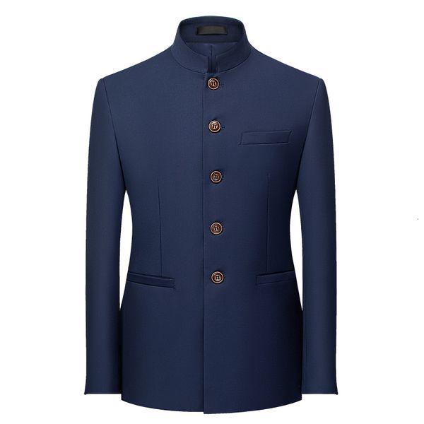 

men's suits & blazers chinese-style casual blazers, fashion blazers with a slim cut, business dress, chinese style, x026, White;black