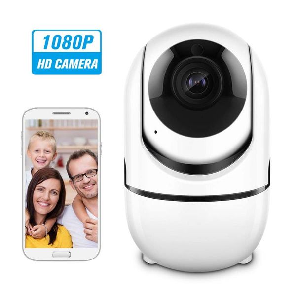

cameras 1080p wireless wifi ip camera baby monitor with motion detection tracking voice alarm p/t/z tf card record