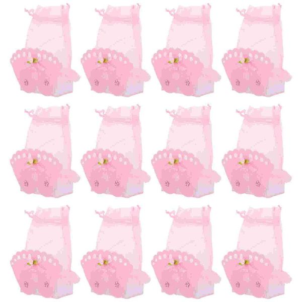 

gift wrap 12pcs unique candy pouches pretty bags non-woven fabric wedding