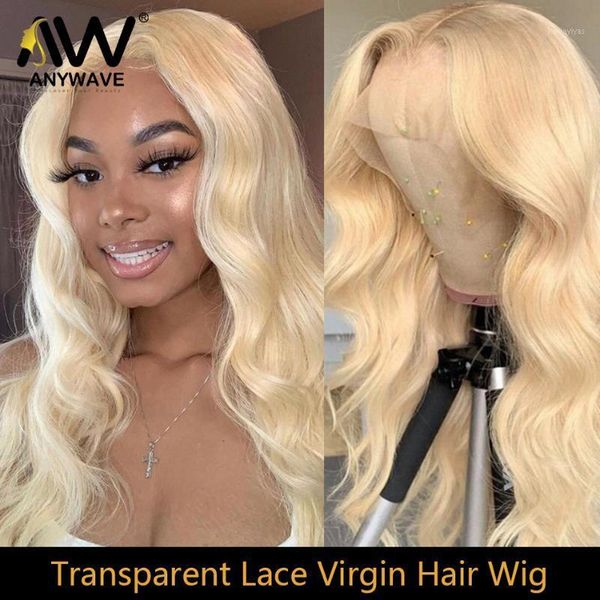 

blonde body wave 28 30 inch transparent lace front human hair wigs virgin glueless frontal closure wig pre plucked baby hair1, Black;brown