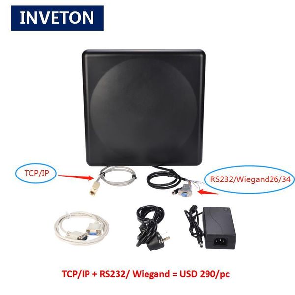 

access control 20m long range uhf rfid reader antenna parking tcp ip card tag