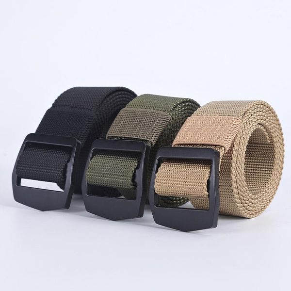 

cords, slings and webbing outdoor leisure tactical nylon belt wild men women casual pants quick-drying1