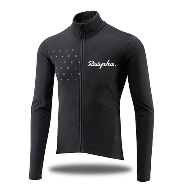 

racing sets rapha spring and autumn cycling jersey men breathable bike triathlon outdoors motorcycle team clothing, Black;blue