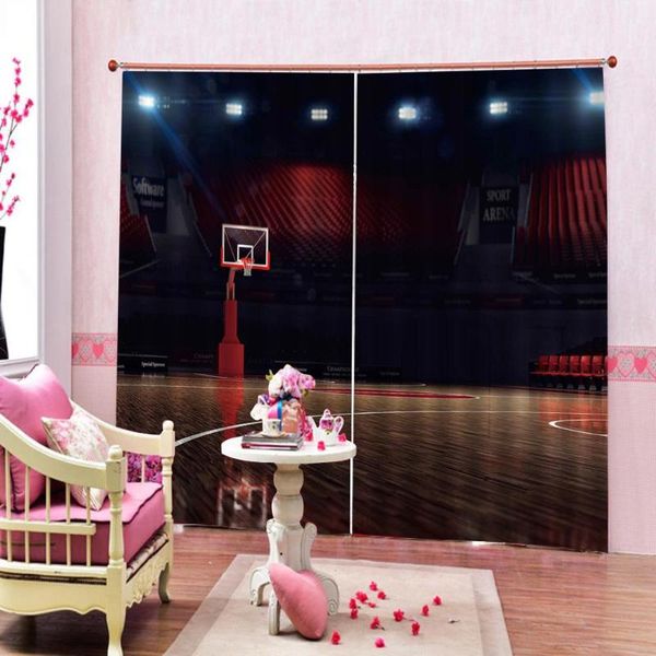

curtain & drapes basketball court sport room curtains large window outdoor indoor creative home decor