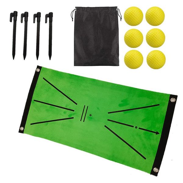 

golf training aids swing detection mat batting golfer practice aid cushion outdoor sports accessories -40