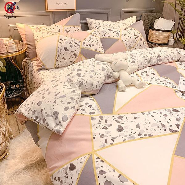 

bedding sets 7lguana mosquito light luxury cotton four piece set 100%