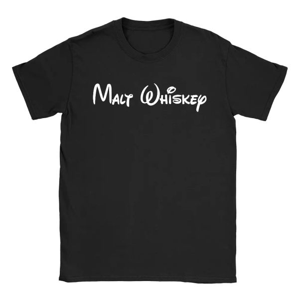 

malt whiskey mens t-shirt drinking gift for dad, White;black