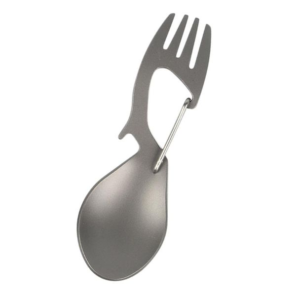 

camp kitchen 3 in 1 multifunctional spork outdoor tableware utensil spoon for travel