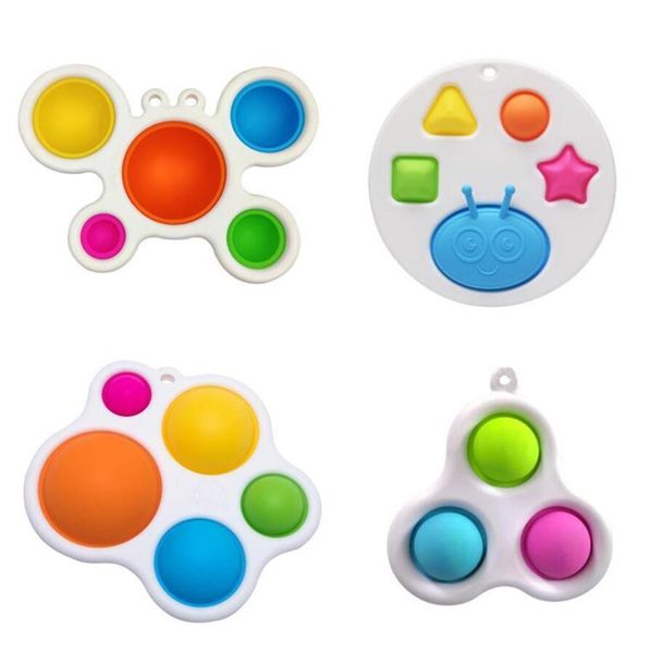 

in stock styles baby sensory simple dimple toys gifts child funny anti-stress it stress reliver push bubble fidget toy fy9402