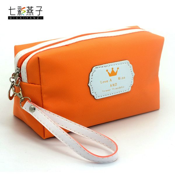 

cosmetic bag classic pure color prince make-up bucket splash proof