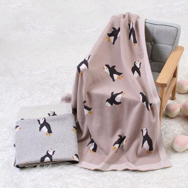 

baby blankets knitted born swaddle wrap blanket sleep sack for stroller bedding covers cartoon infantil quilts 100*80cm & swaddling