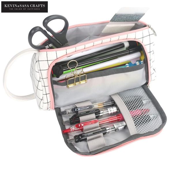 

pencil bags super case kawaii large capacity pencilcase school pen supplies bag box pencils pouch stationery