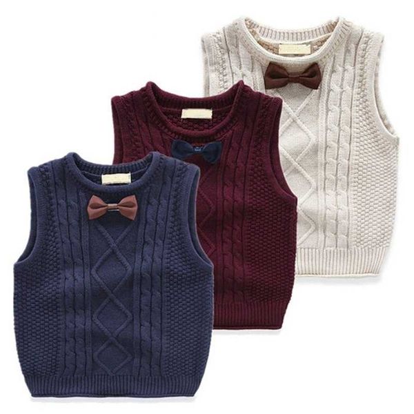 

children's vest for boys spring autumn knitted baby vests fashion waistcoat clothes kids jackets colete 211203, Camo