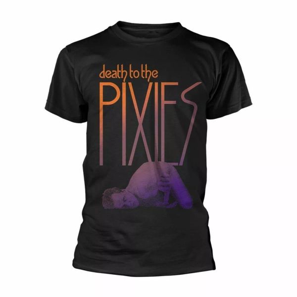 

the pixies death to the pixies t shirt officially licensed mens black rock merch, White;black