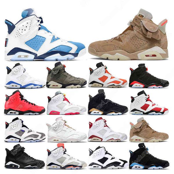

7-13 men basketball shoes 6s british khaki gold hoops unc sneakers sports outdoor hare infrared black cat oreo sail brown mens trainers size