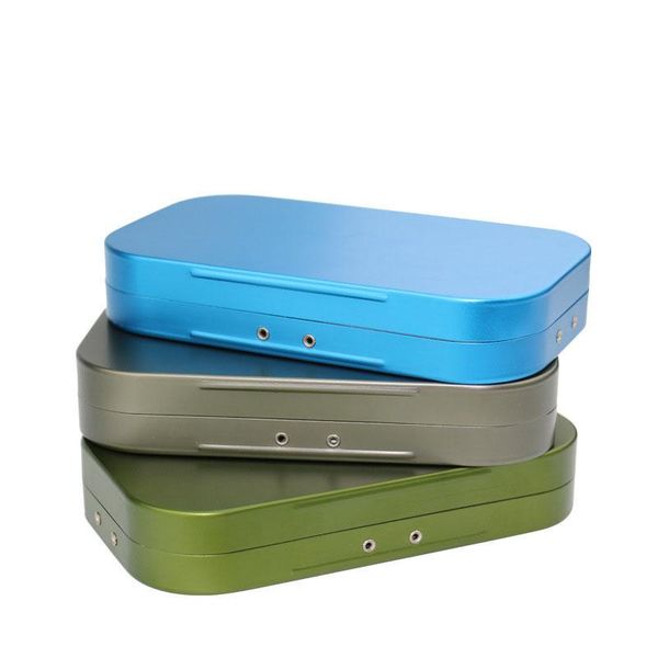 

aluminum alloy fishing box plastic lure boxes tackle storage supplies accessories