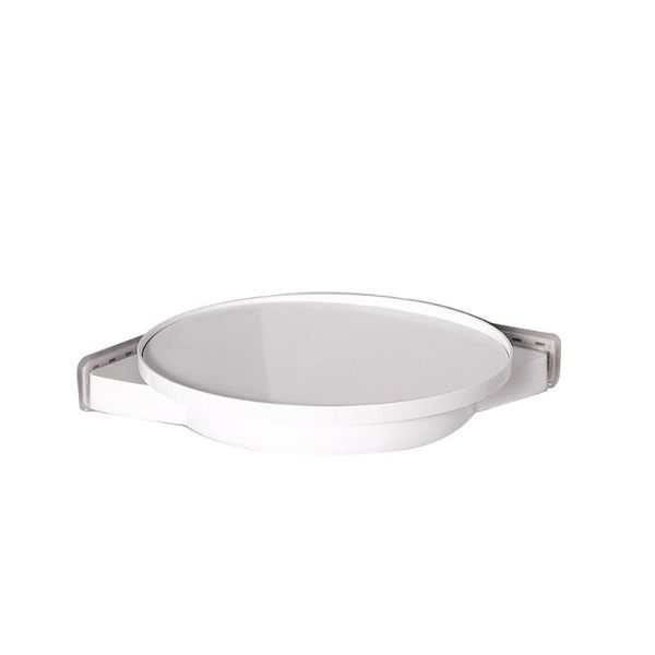 

hooks & rails bathroom 360 degree rotating triangle shelf toilet instahang spinning corner kitchen storage rack