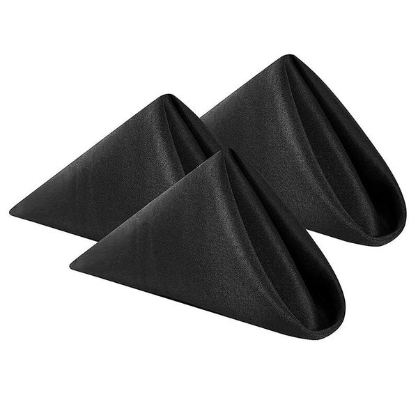 

pcs napkin cloth water washable nylon dinner soft table cloth, suitable for wedding party restaurant banquet