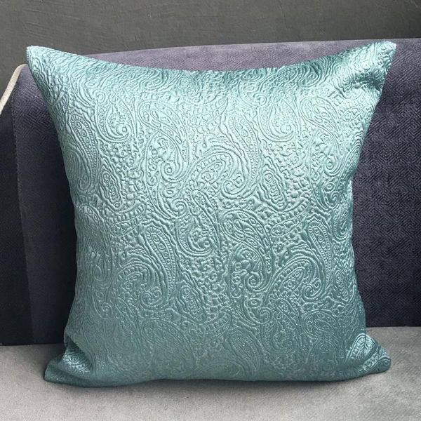 

euro small paisley 4 colors classic woven decorative cushion cover home interior designer sofa throw pillow case 17 x inch cushion/decorativ