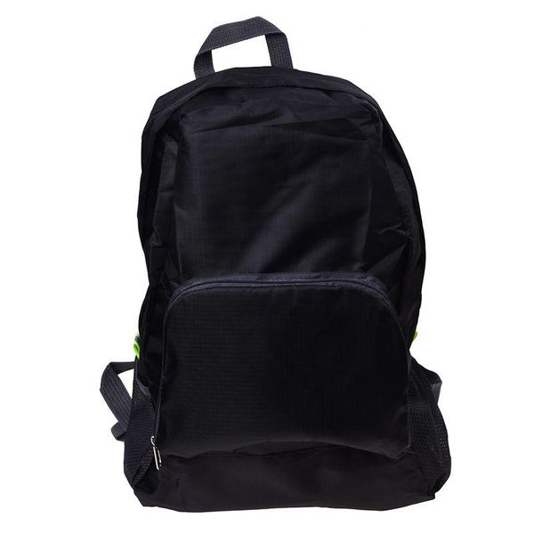 

backpack outdoor sports waterproof foldable hiking bag camping rucksack black