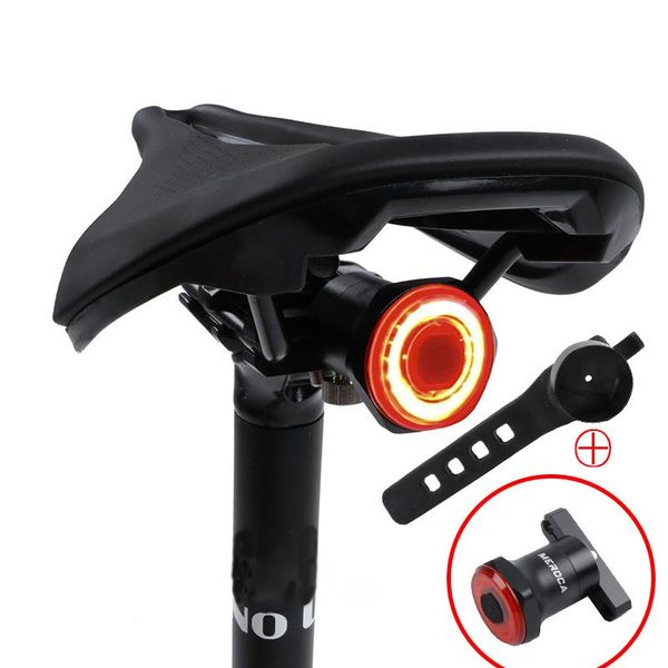 

bike warning light usb rechargeable mtb waterproof for pack bag tail bicycle rear cycling taillight night riding lights