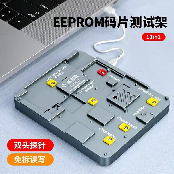 

power tool sets fix-e13 13 in 1 logic/intel baseband eeprom chip non-removal read/write programmer for x-12 mini/12/12 pro max