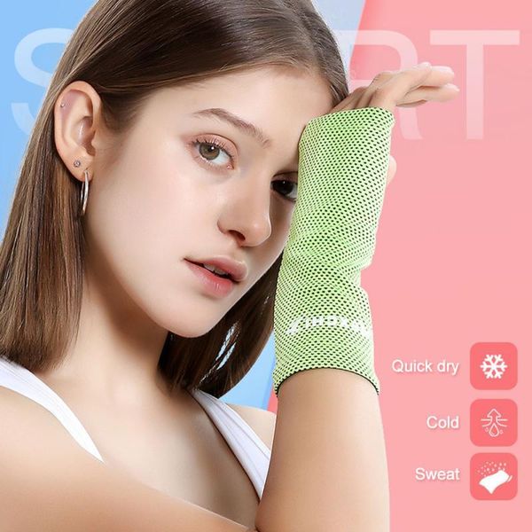 

ourpgone 2pair ultrathin ventilate wrist guard arthritis brace sleeve support glove elastic palm hand supports, Black;red
