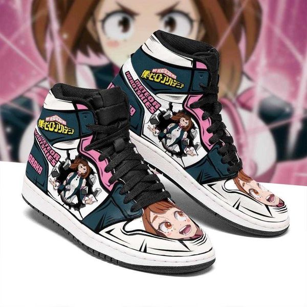 

uraraka my ochako sneakers skill hero academia anime shoes pt04zr3f