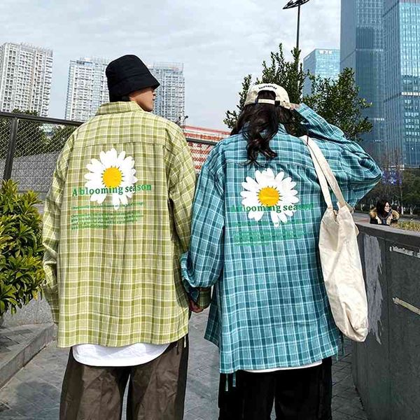 

men's casual shirts lovers clothes flower printing coats hawaiian long sleeves shirt french cuff mens fashion camisa masculina 5bh, White;black