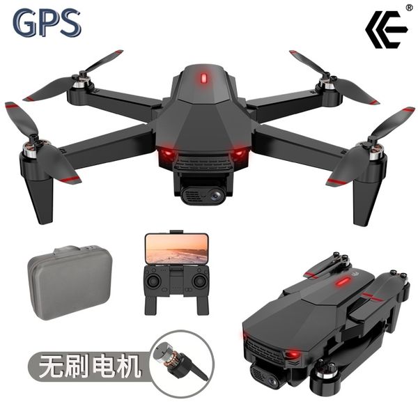 

s9 folding brushless uav hd 4k aerial pgraphy dual camera gps four axis remote control toy aircraft