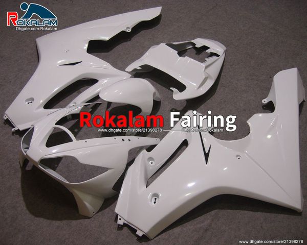 

for triumph daytona 675 06 07 08 sportbike bodywork daytona 675 2006 2007 2008 white abs fairings kit (injection molding)