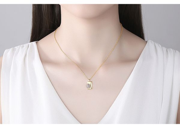 

european and american fashion temperament creative gold necklace, Silver
